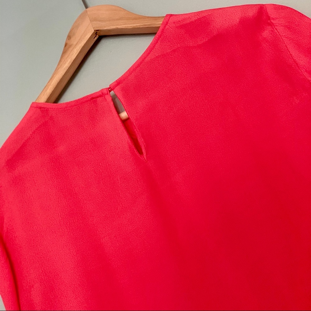 Comptoir Des Cotonniers Fiery Red Blouse | M - Picture 2 of 7